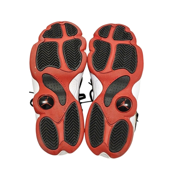 Nike Black and Red High-Top Sneakers - Picture 4 of 7